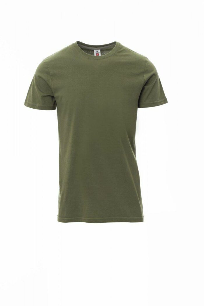 100 pz  €6,58 cad. PAYPER SUNSET T-SHIRT GIROCOLLO  stampa F/R - immagine 3